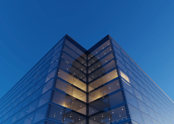 Evening-outdoor-shot-of-office-blocks