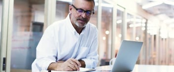 Man-working-using-laptop