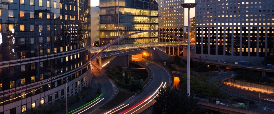 Evening-outdoor-shot-of-buildings