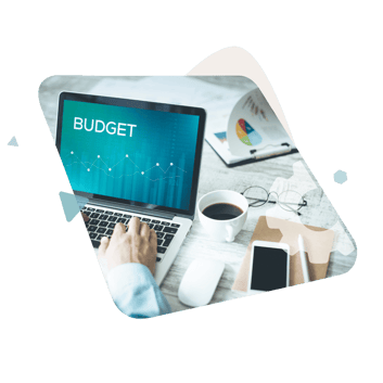 Person-managing-budgets-on-laptop