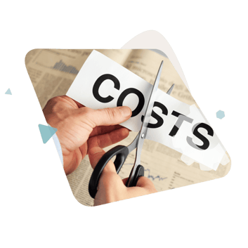Person-cutting-paper-with-cost-text