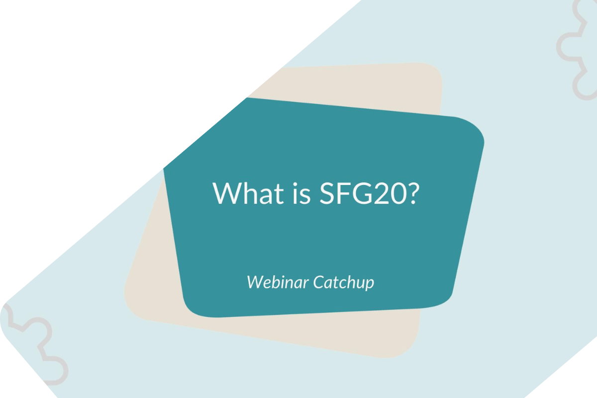 What is SFG20 blog