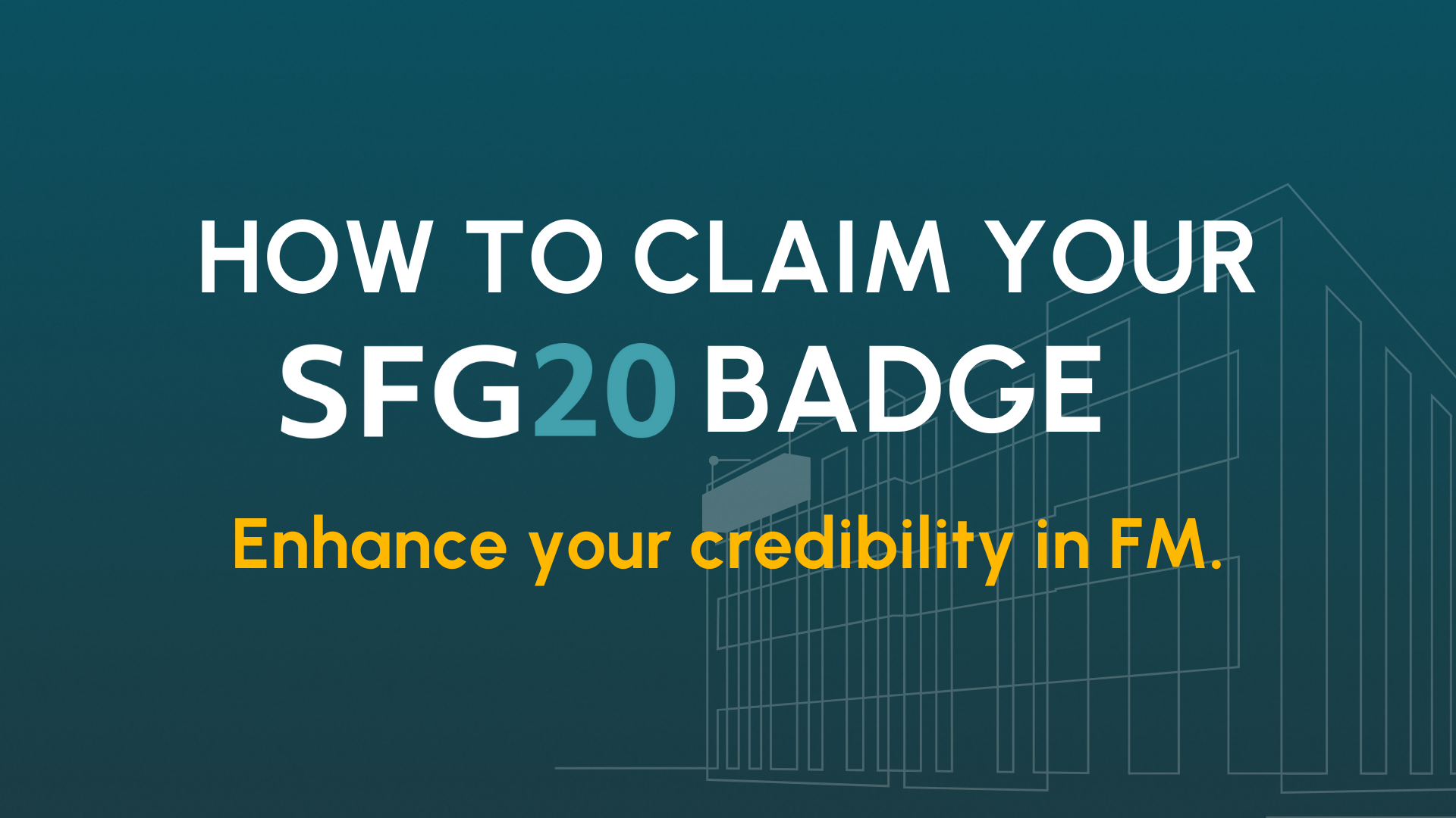 How to claim your SFG20 badge