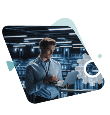 Man-using-laptop-inside-facility