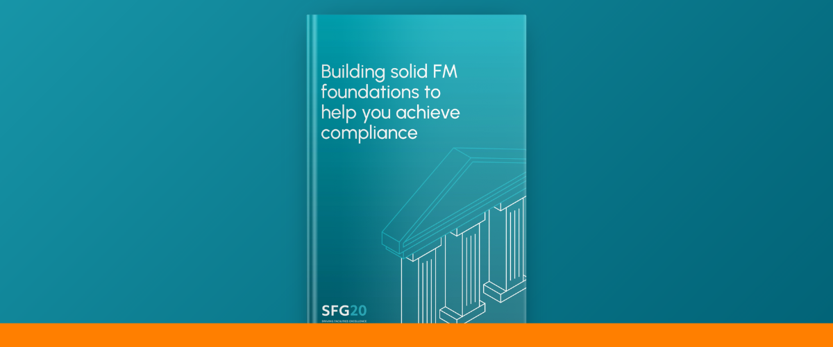 Detailed visual illustration of the top five risks of non-compliance in building maintenance, as discussed in an SFG20 article.