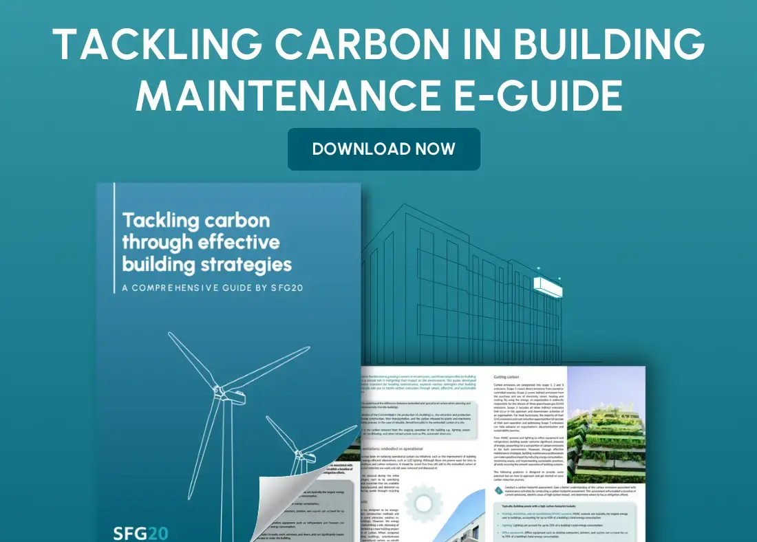Reduce carbon emissions in building maintenance E-guide