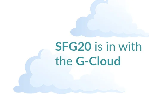 We’re in with the G-Cloud