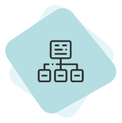 Icon symbolising the benefits of managing multiple sites using preventative maintenance software for asset management and equipment inventory from SFG20