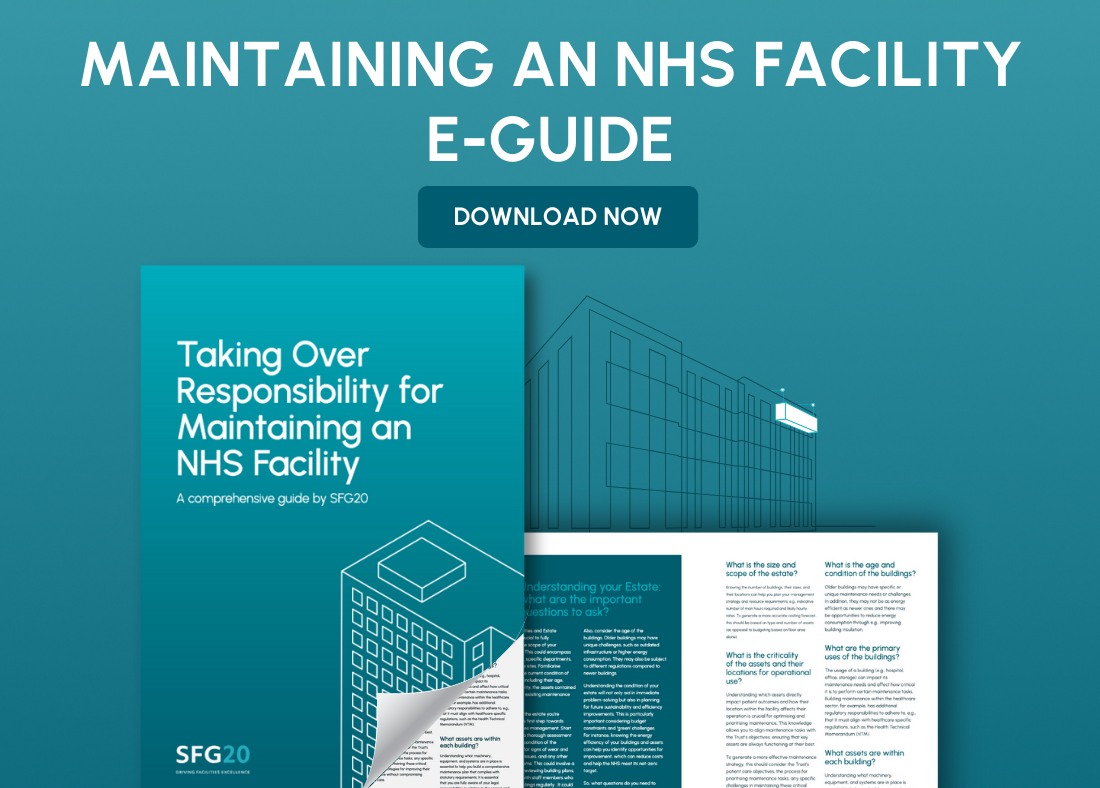 Taking over responsibility for maintaining an NHS Facility E-guide