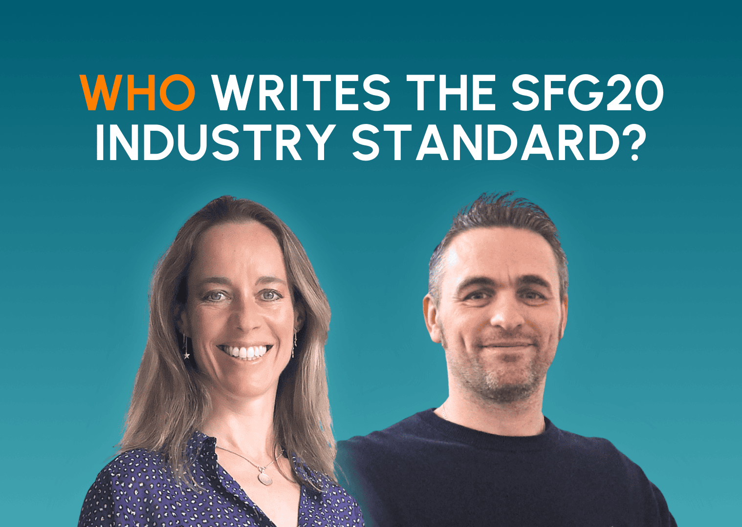 Who writes the SFG20 industry standard